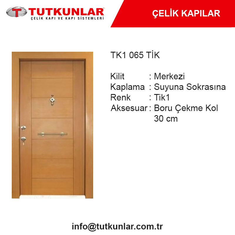 Çelik Kapı TK1 065 Tik