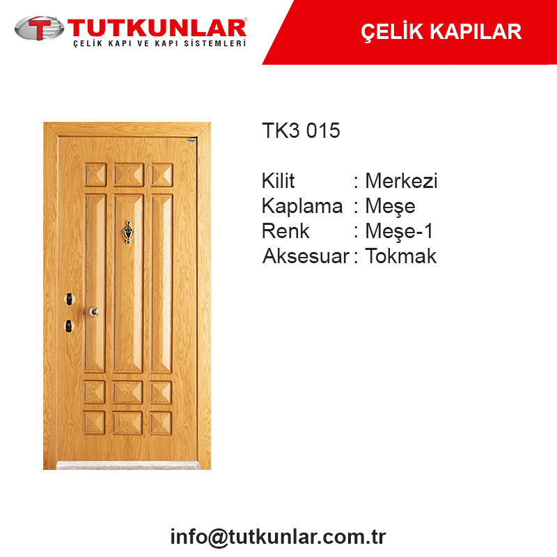 Çelik Kapı TK3 015