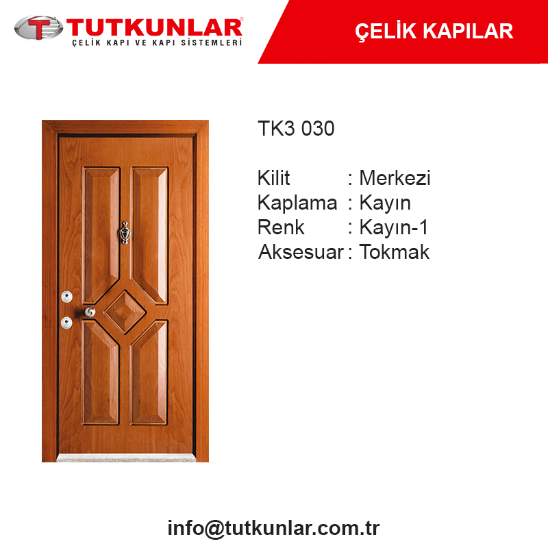 Çelik Kapı TK3 030