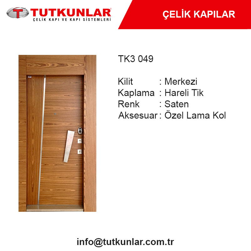 Çelik Kapı TK3 049